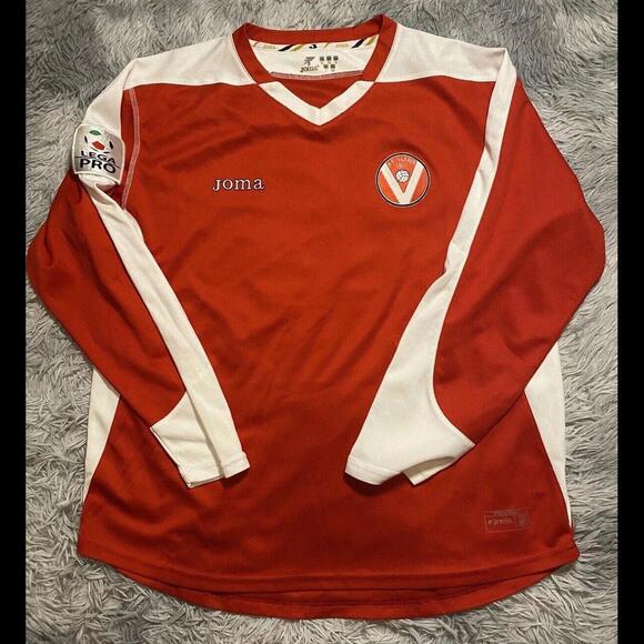 AS VARESE 1910 2008/09 HOME MATCH ISSUE WORN SHIRT #14 Serie C Lega Pro Italy - Picture 1 of 8